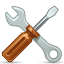 Werkzeugsymbol für Reperaturservice
