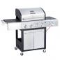 Preview: All'Grill ALL'GRILL FESTIVAL Edelstahl-schwarz Gasgrill 15,5 kW 4-flammig