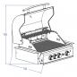Preview: All'Grill TOP LINE - ALL'GRILL CHEF M - BUILT-IN Variante