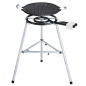 Mobile Preview: Paella-Grill-Set 2: Gusseisenplatte, 2-Ring-Brenner, Dreibein