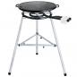 Preview: Gastro-Catering-Grill: 55 cm Gusseisenplatte, 2-Ring-Brenner, Dreibein
