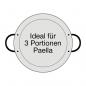 Mobile Preview: Paella World  spanische Paella Pfanne Typ "Valenciana" 28cm Stahl poliert mit Griffen