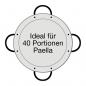 Mobile Preview: Paella World  spanische Paella-Pfanne Typ "Valenciana" 80,0 cm Durchmesser