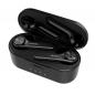 Preview: schwarze Aiwa ESP-350BK Bluetooth Kopfhörer in Ladeschale