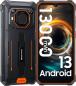 Preview: Blackview BV6200Pro Smartphone Orange mit 8GB RAM / 128GB ROM Vorder- und Rückseite