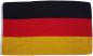 Preview: XXL Flagge Deutschland 250 x 150 cm Fahne mit 3 Ösen 100g/m² Stoffgewicht Hissflagge
