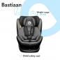 Preview: Lionelo Bastiaan Black Base Auto Kindersitz mit Baldachin