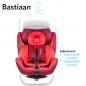 Mobile Preview: Seitenansicht des roten lionelo Kindersitz Bastiaan