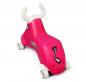 Preview: Slex RodeoBull Rutschfahrzeug in pink von hinten