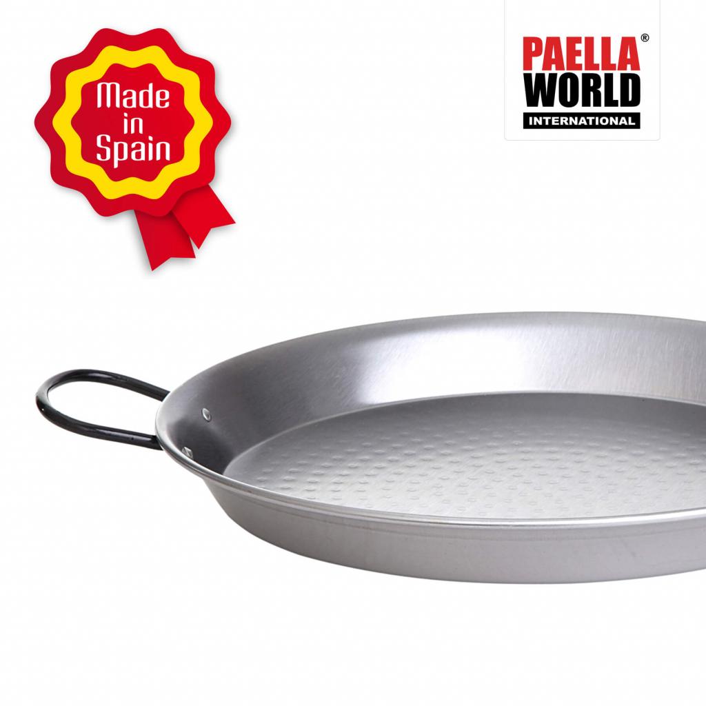 Paella-Pfanne 'Valenciana', Ø 38 cm: Robust, Gas/Feuer/Ofen