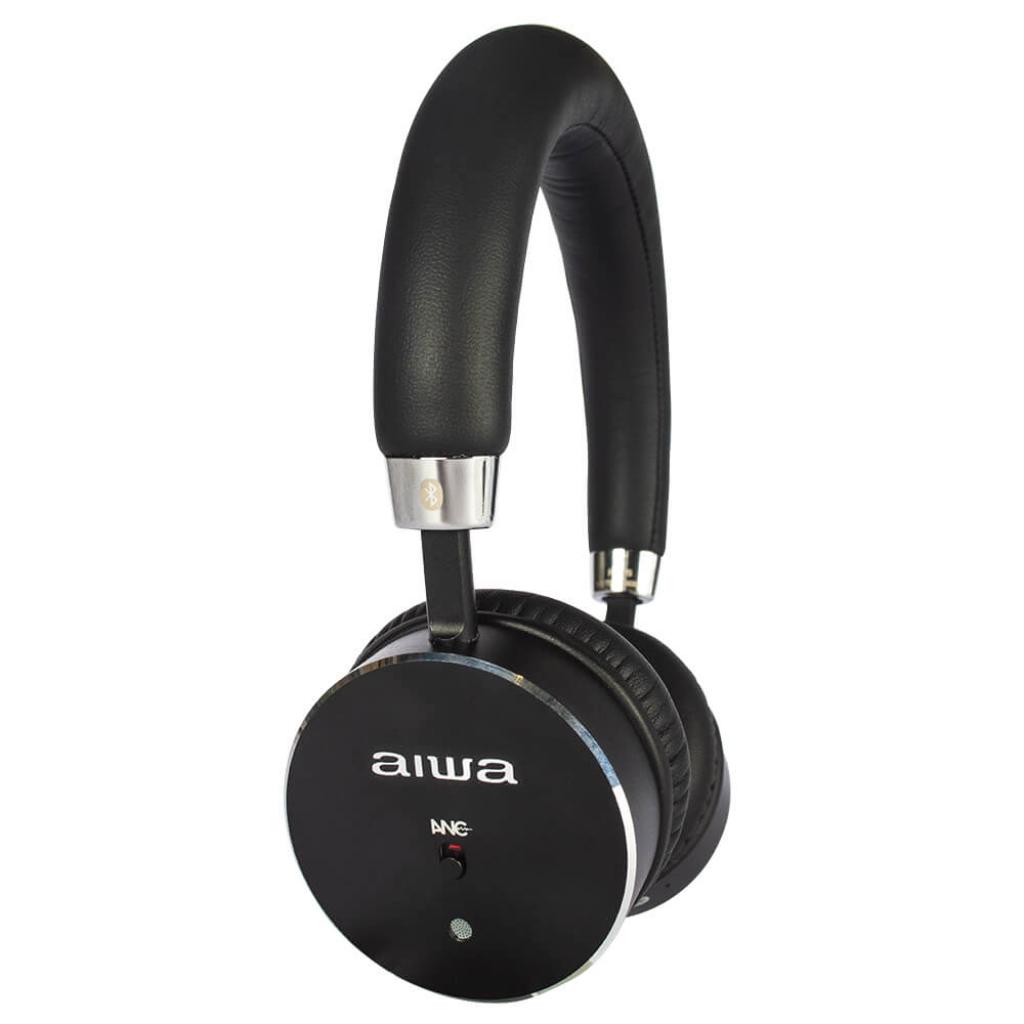 Aiwa Bluetooth Kopfhörer HSTBTN-800BK mit gepolstertem Bügel