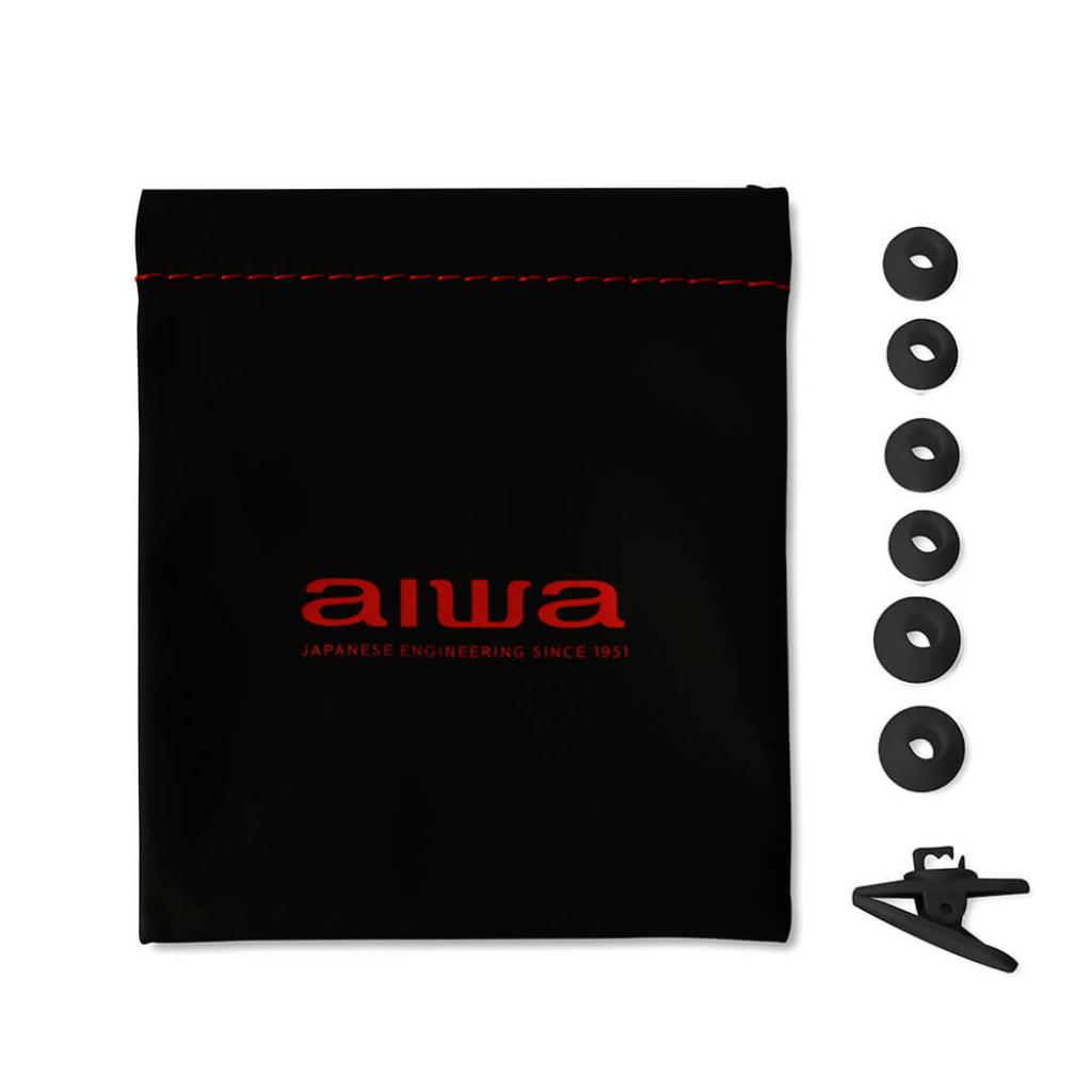 Lieferumfang des Aiwa Kopfhörer ESTM-500BK