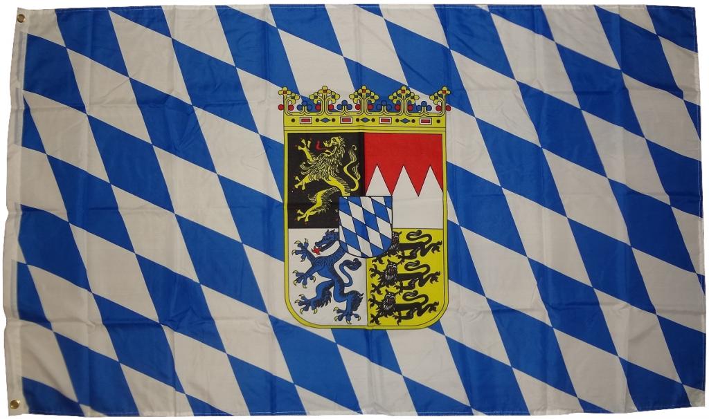 Flagge Bayern Löwe Freistaat 90 x 150 cm