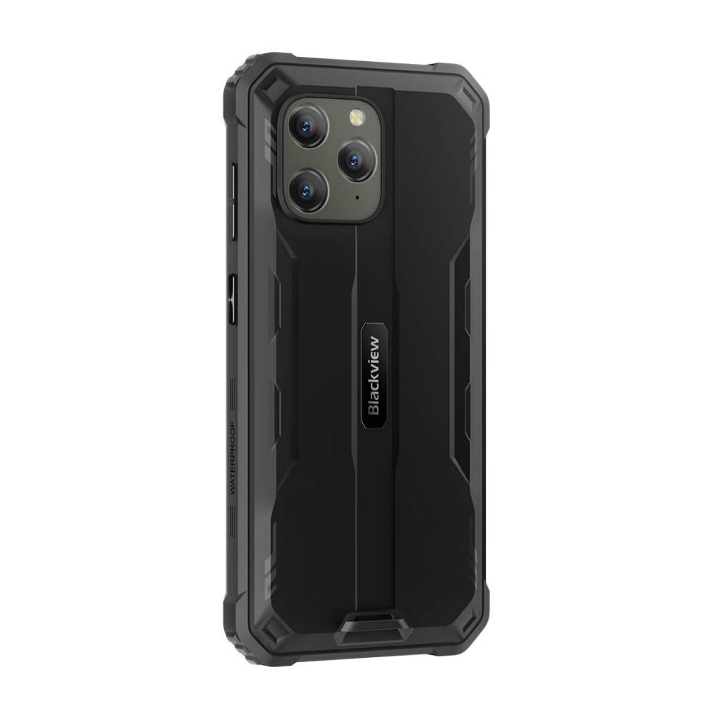 Blackview BV5300 pro schwarz Outdoor Smartphone Rückseite rechtes Profil