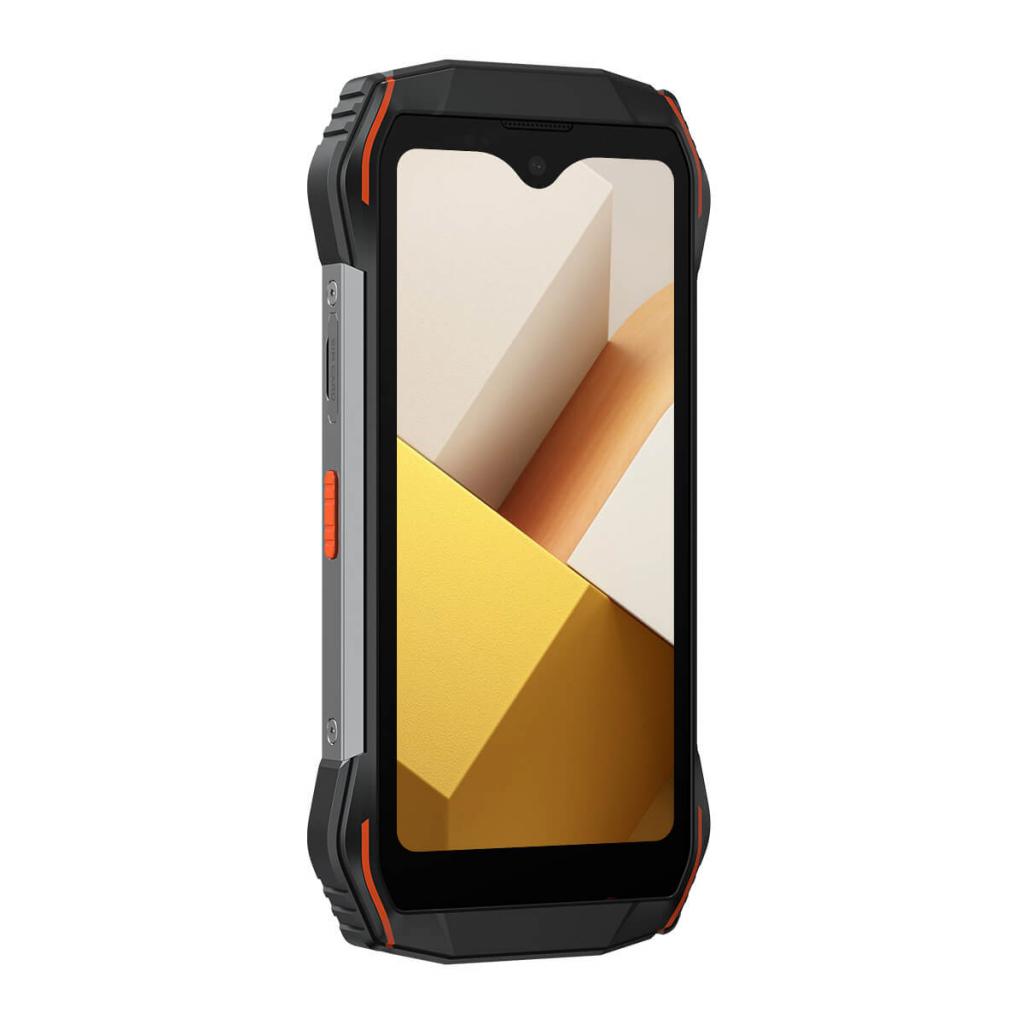 Blackview N6000 orange Outdoorsmartphone Vorderseite im Profil