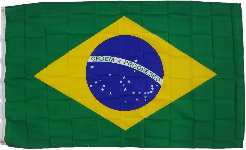 Fahne Brasilien 90 x 150 cm brasilianische Hiss Flagge Nationalflagge 