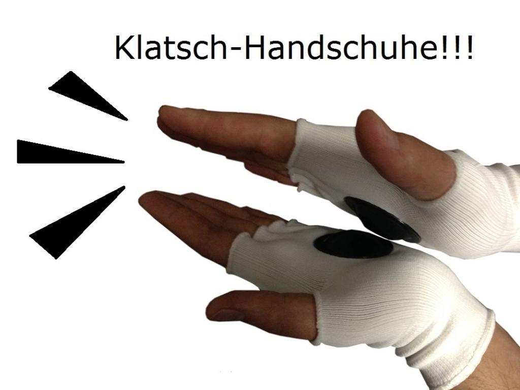 Handclap Klatschhandschuhe Deutschland Flagge