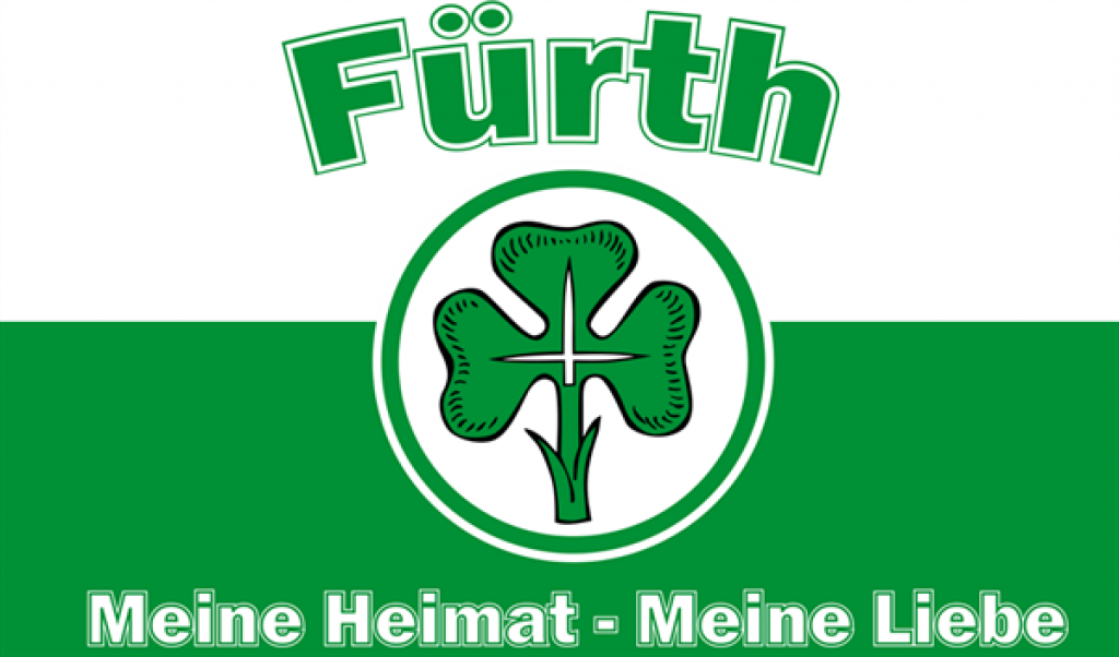 Flagge FÜRTH MEINE HEIMAT 90 x 150 cm 