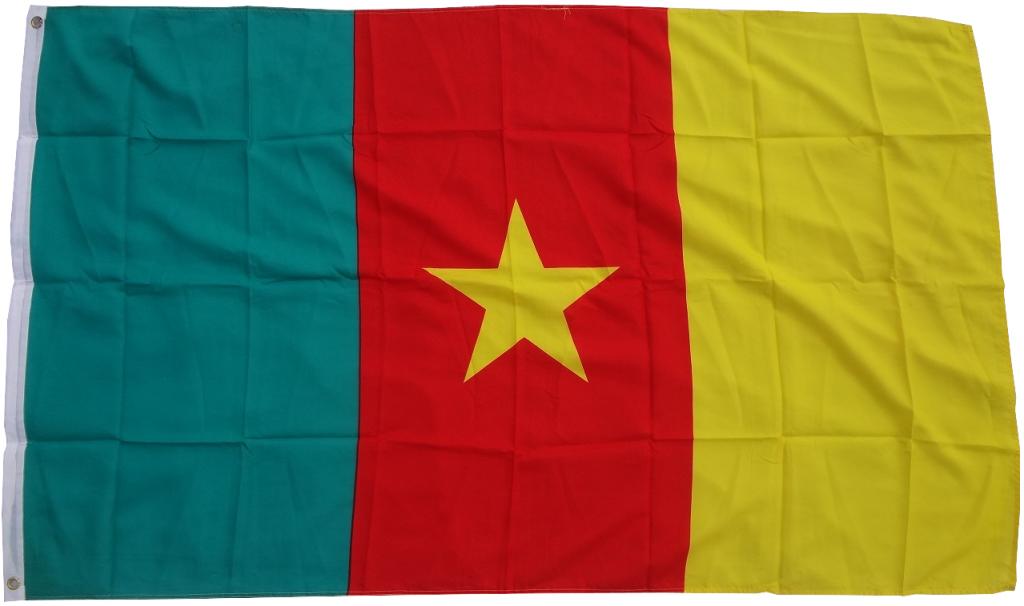 XXL Fahne Flagge Kamerun 250 x 150 cm