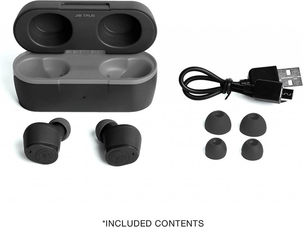Lieferumfang des Skullcandy Jib In-Ear Bluetooth 5.0 Kopfhörer