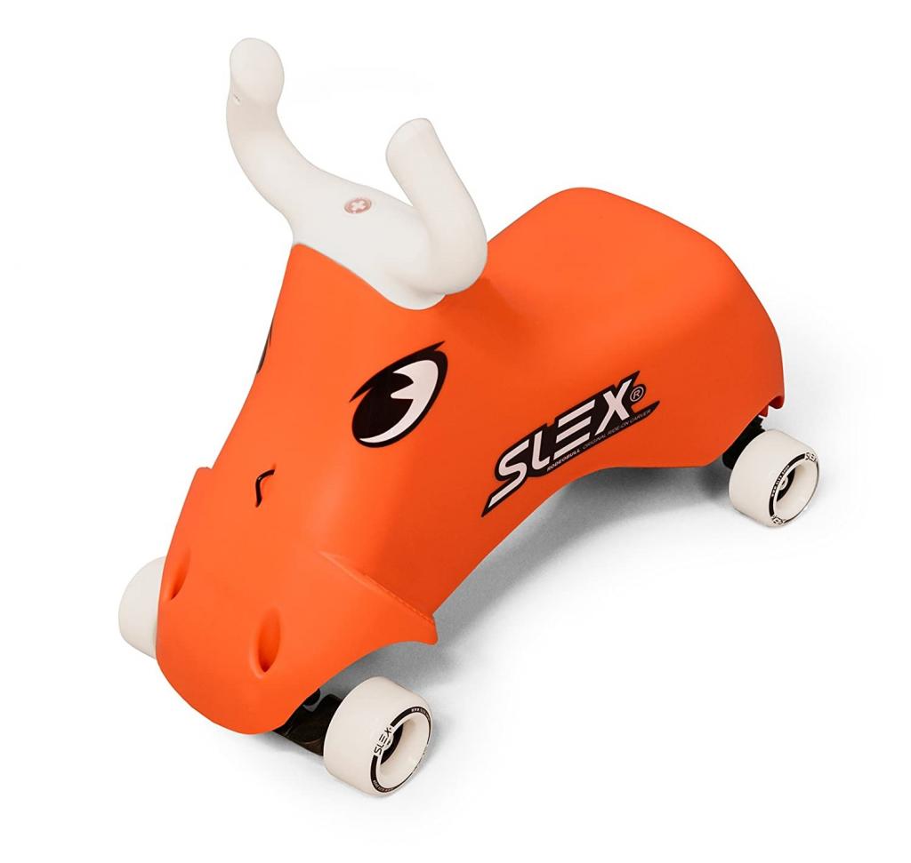 Slex RodeoBull Rutschfahrzeug in orange von vorne