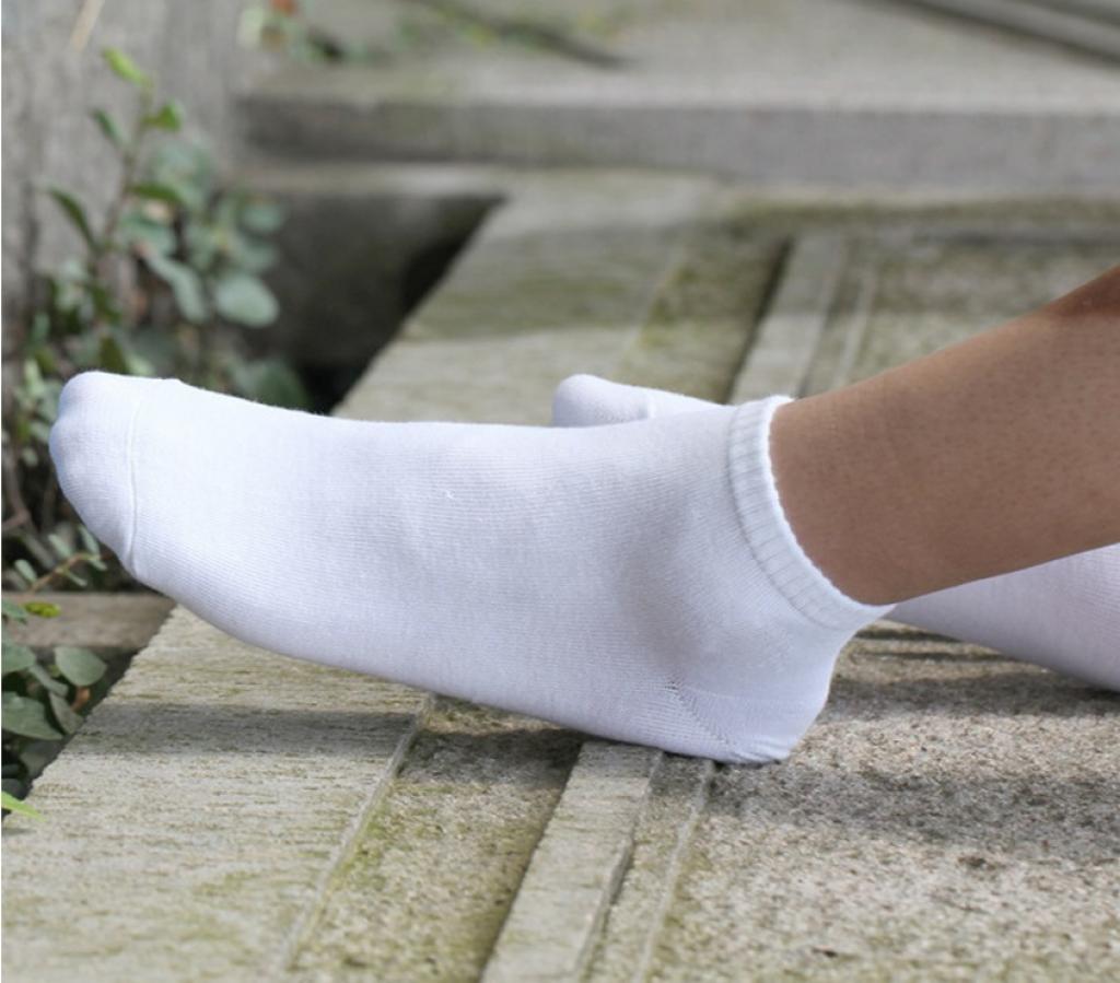 Garcia Pescara Sneaker Socken weiß angezogen
