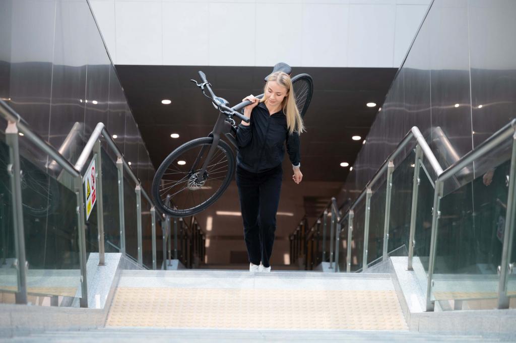 Urtopia E-Bike Smartbike tragbares leichtes Carbon Fahrrad