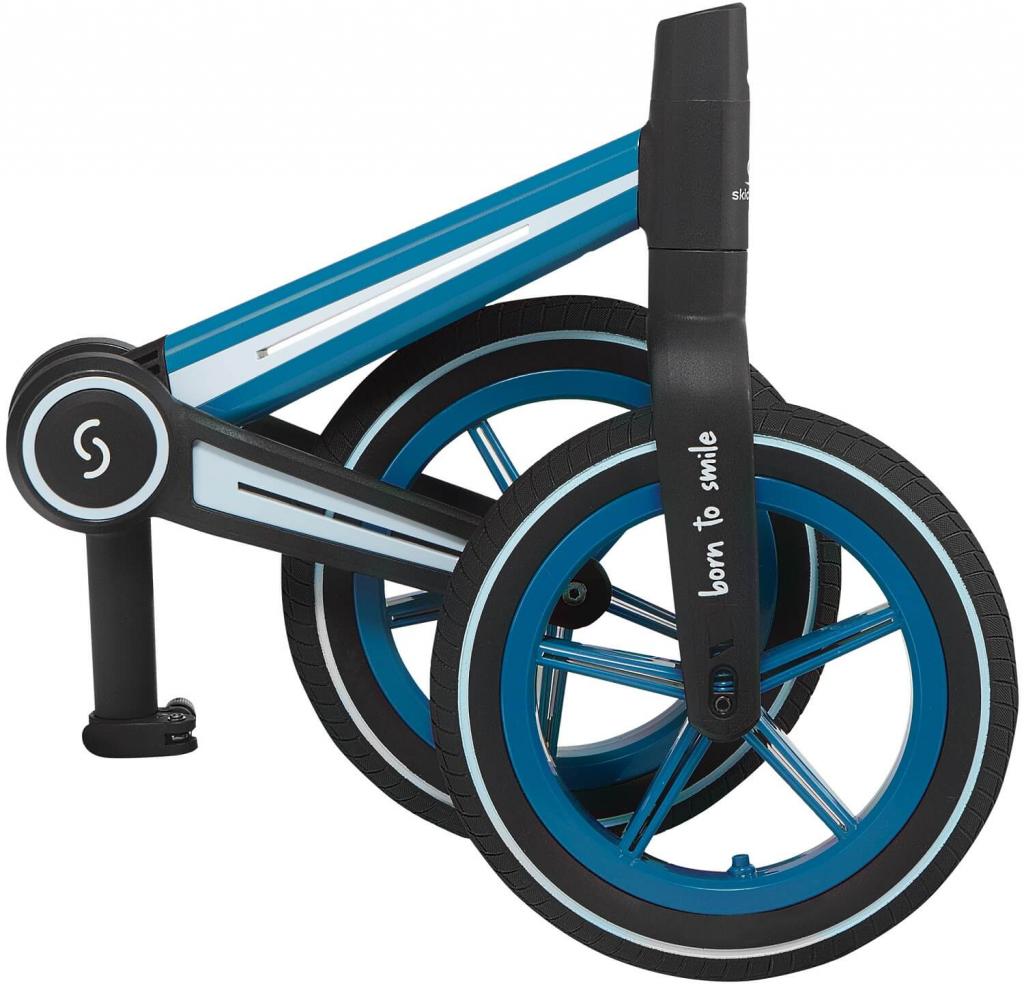 Skiddoü Laufrad blau Faltmechanismus ohne Sattel