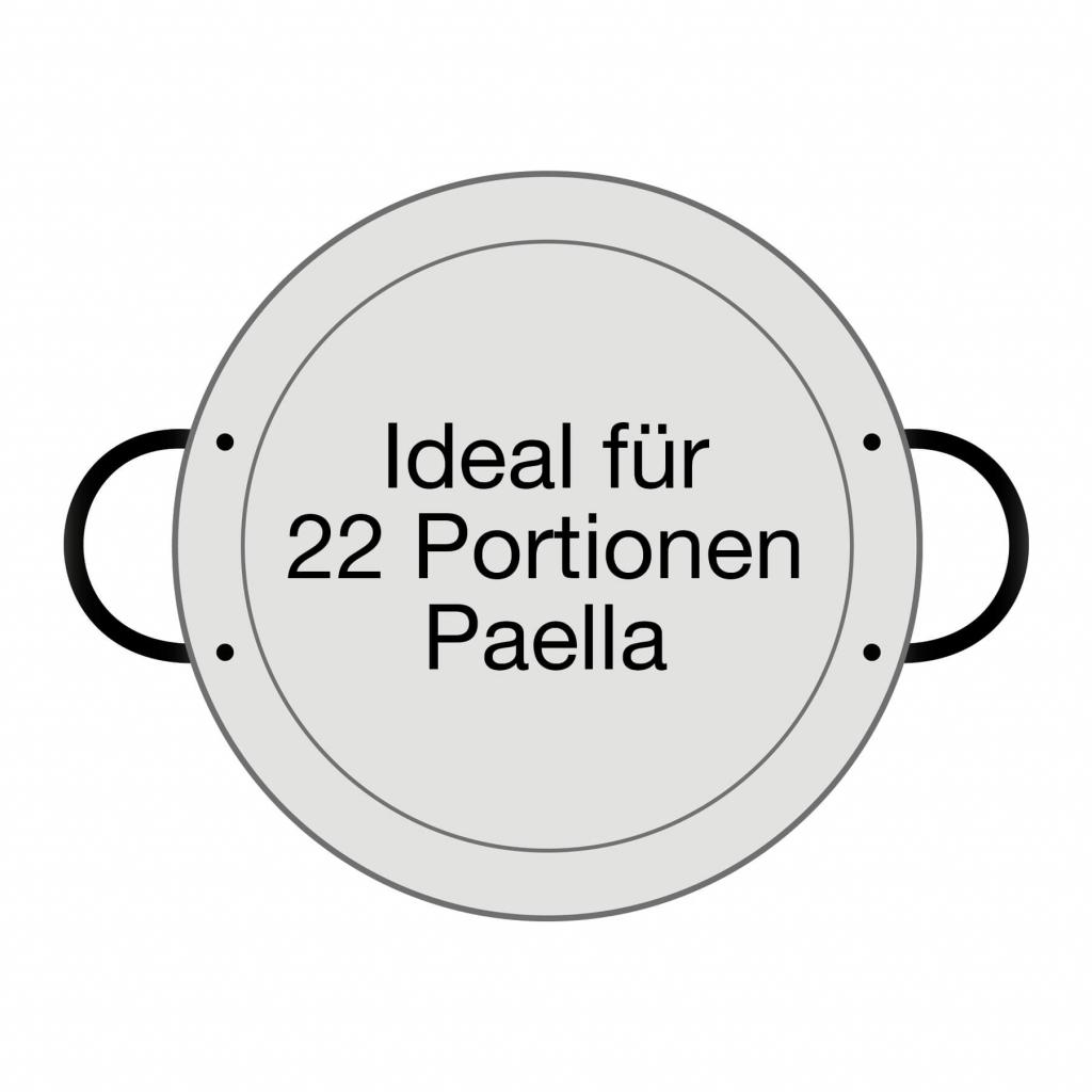 Paella World  spanische Paella Pfanne Typ "Valenciana" 65cm Durchmesser