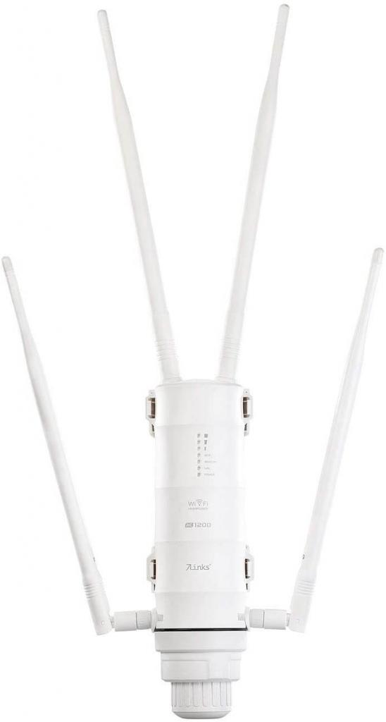 7links Outdoor WLAN Repeater WLR-1200 Frontalansicht