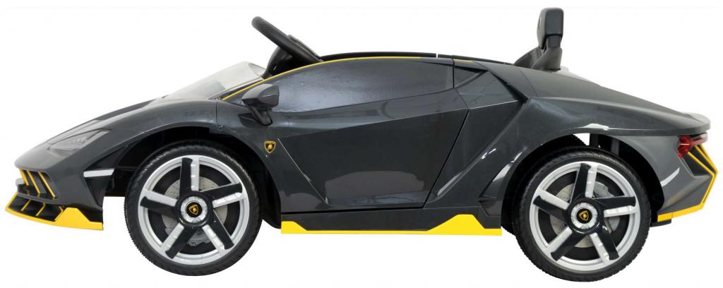 Lamborghini Centenario Design, grau mit gelben Akzenten