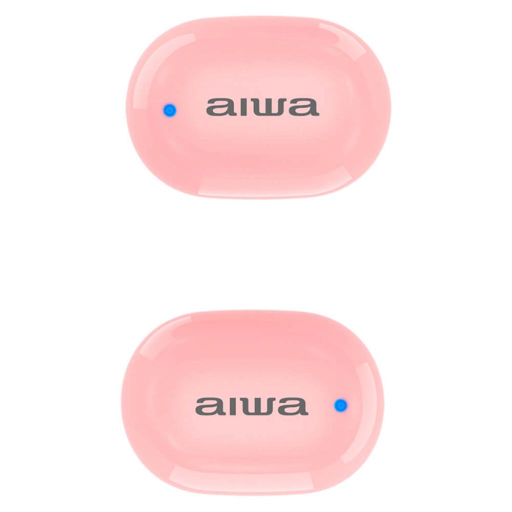 Aiwa EBTW-150PK Ohrhörer mit Touchbedienung in pink