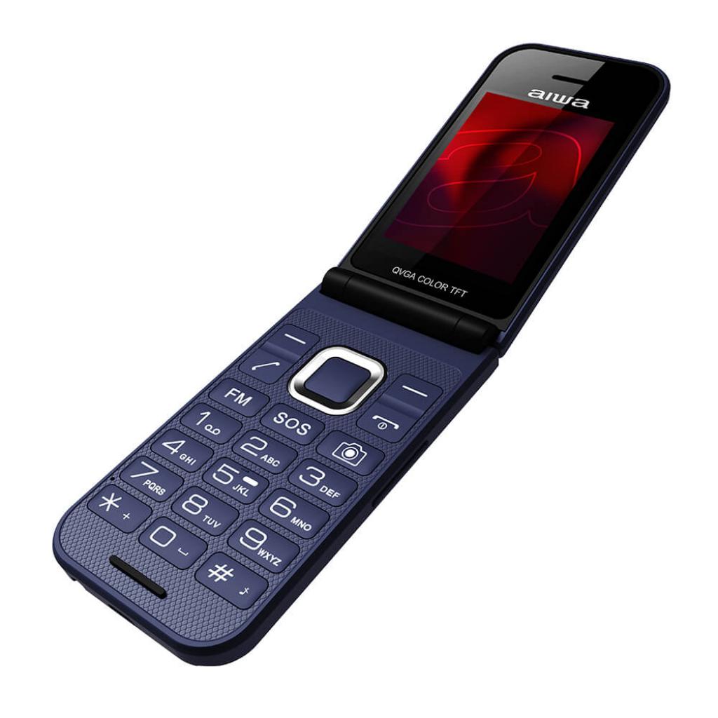 Aiwa FP-24DB Mobiltelefon in dunkelblau