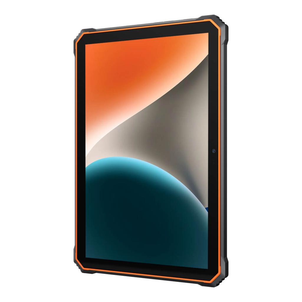 Blackview Active 6 Orange Outdoor Tablet Vorderseite linkes Profil
