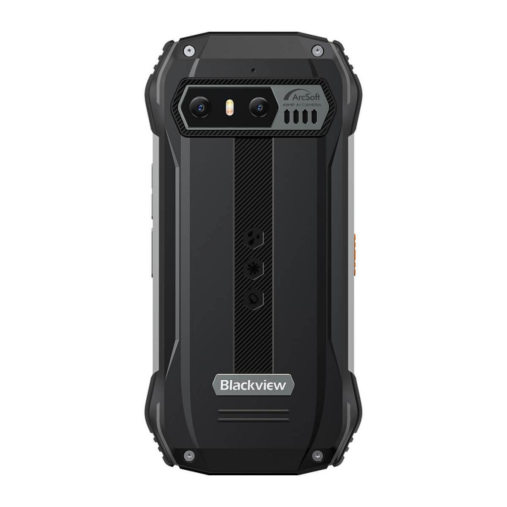 Blackview N6000 schwarz Outdoorsmartphone Rückseite