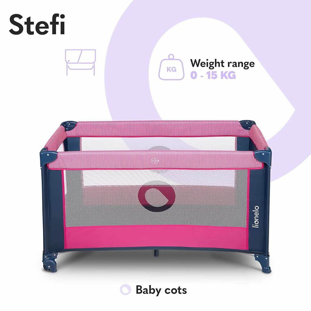Gewichtsklasse des LIONELO Stefi Pink Rose Baby Laufstall Kinderbetts