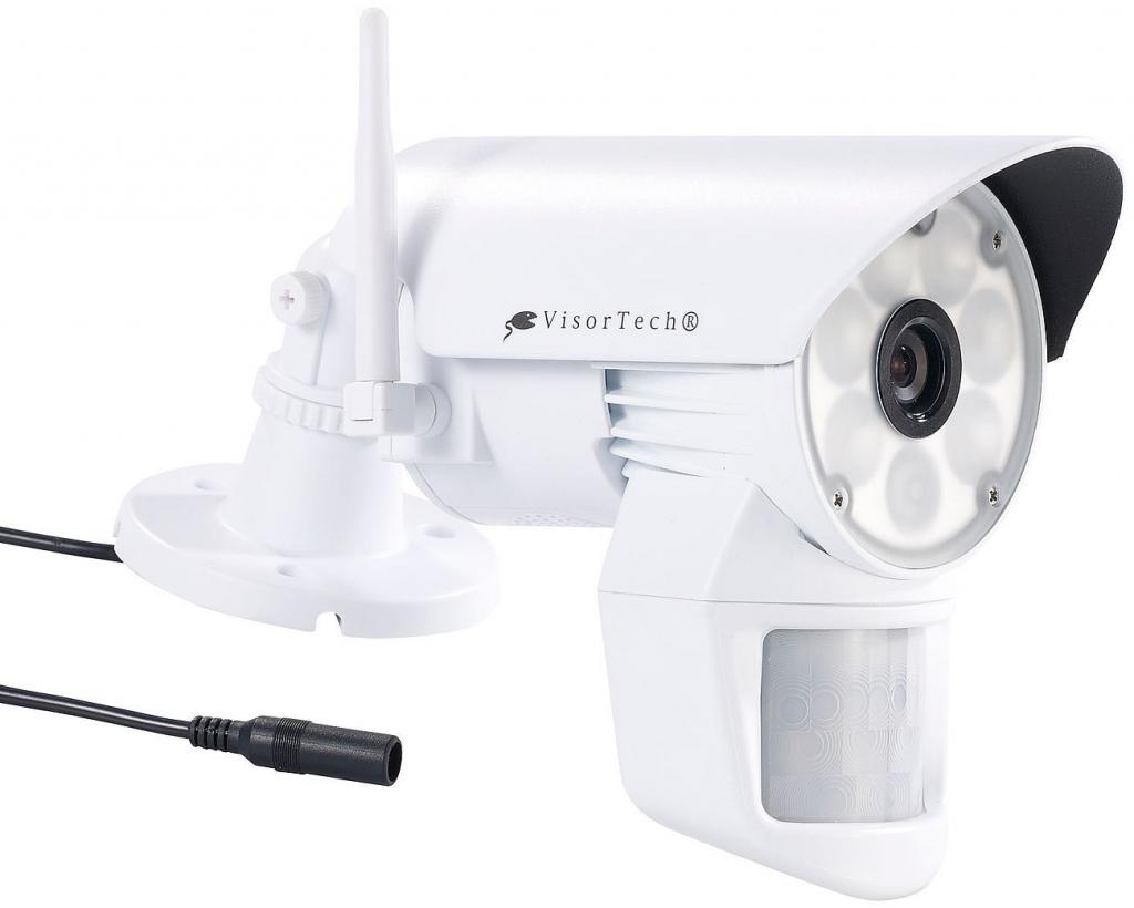 Visortech DSC-720.mc Überwachungskamera in weiß