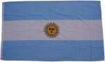 Flagge Argentinien 90 x 150 cm Fahne mit 2 Ösen 100g/m² Stoffgewicht Hissflagge Hiss