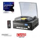 auvisio Stereoanlage MHX-550.LP Musikplayer + Digitalisierer für Schallplatten, CD, MC, MP3, USB, SD
