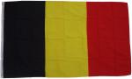 XXL Flagge Belgien 250 x 150 cm Fahne mit 3 Ösen 100g/m² Stoffgewicht Hissflagge Hiss