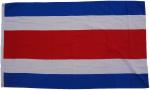 XXL Flagge Costa Rica 250 x 150 cm Fahne mit 3 Ösen 100g/m² Stoffgewicht Hissflagge