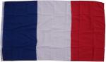 XXL Flagge Frankreich 250 x 150 cm Fahne mit 3 Ösen 100g/m² Stoffgewicht Hissflagge