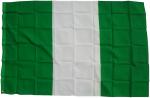 Flagge Nigeria Nigerien 90 x 150 cm Fahne mit 2 Ösen 100g/m² Stoffgewicht Hissflagge
