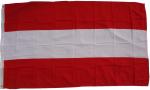 Flagge Österreich 90 x 150 cm Fahne mit 2 Ösen 100g/m² Stoffgewicht Hissflagge Hissen