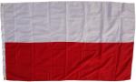 Flagge Polen 90 x 150 cm Fahne mit 2 Ösen 100g/m² Stoffgewicht Hissflagge zum Hissen