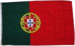 XXL Fahne Portugal 250 x 150 cm Fahne mit 3 Ösen 100g/m² Stoffgewicht Hissflagge Hiss