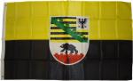 Flagge Sachsen-Anhalt 90 x 150 cm Fahne mit 2 Ösen 100g/m² Stoffgewicht Hissflagge