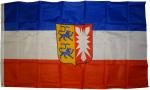 Flagge Schleswig-Holstein 90 x 150 cm Fahne mit 2 Ösen 100g/m² Stoffgewicht Hissflagge