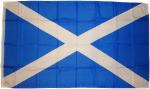 Flagge Fahne Schottland 90 x 150 cm 100g/m² Stoffgewicht mit 2 Ösen Hissflagge Mast