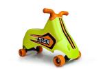 SLEX RACER Rutschfahrzeug in grün Kinder Rutschauto ABEC 3 Longboard Rollen bis 35kg